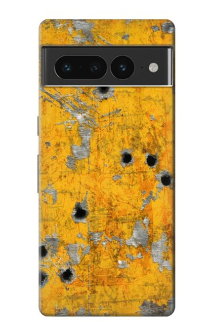 S3528 弾 黄色の金属 Bullet Rusting Yellow Metal Google Pixel 7 Pro バックケース、フリップケース・カバー