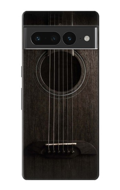 S3834 ブラックギター Old Woods Black Guitar Google Pixel 7 Pro バックケース、フリップケース・カバー