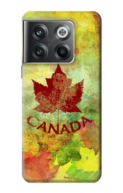 S2523 カナダ秋のメープルリーフ Canada Autumn Maple Leaf OnePlus Ace Pro バックケース、フリップケース・カバー