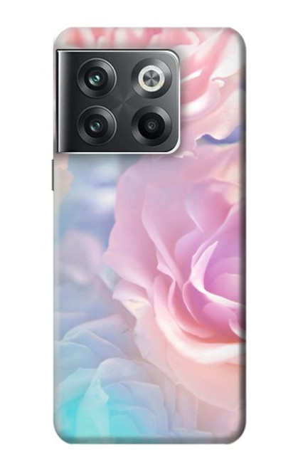 S3050 ヴィンテージパステルの花 Vintage Pastel Flowers OnePlus Ace Pro バックケース、フリップケース・カバー