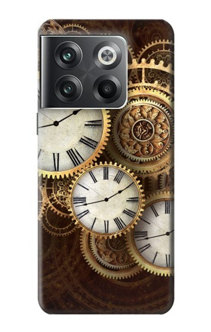 S3172 金時計 Gold Clock Live OnePlus Ace Pro バックケース、フリップケース・カバー