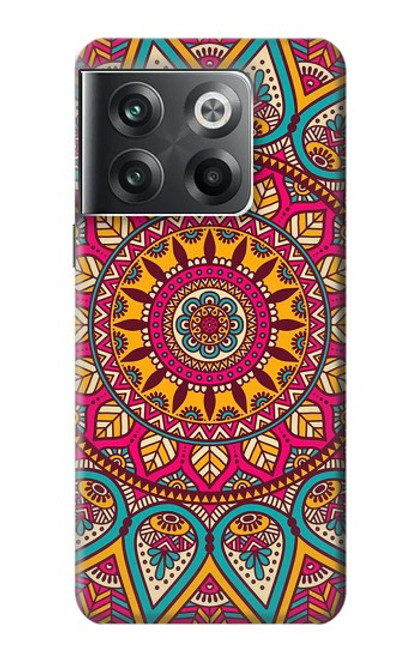 S3694 ヒッピーアートパターン Hippie Art Pattern OnePlus Ace Pro バックケース、フリップケース・カバー