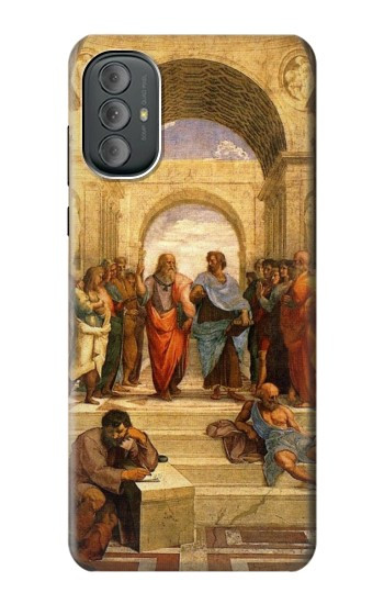 S1086 アテネのラファエルの学校  Raphael's School of Athens Motorola Moto G Power 2022, G Play 2023 バックケース、フリップケース・カバー