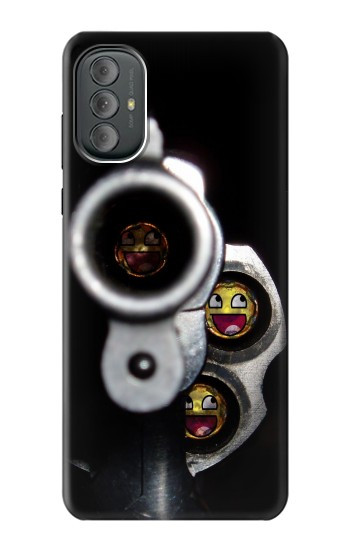 S1109 笑み 弾丸 銃 Smile Bullet Gun Motorola Moto G Power 2022, G Play 2023 バックケース、フリップケース・カバー