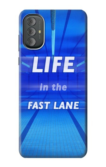 S3136 ファストレーンの生活 スイミングプール Life in the Fast Lane Swimming Pool Motorola Moto G Power 2022, G Play 2023 バックケース、フリップケース・カバー