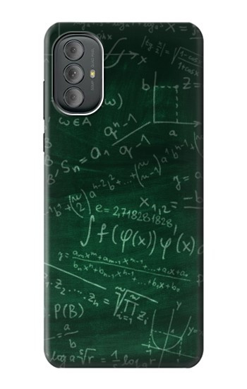 S3190 数式フォーミュラグリーンボード Math Formula Greenboard Motorola Moto G Power 2022, G Play 2023 バックケース、フリップケース・カバー