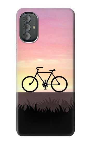 S3252 自転車 日没 Bicycle Sunset Motorola Moto G Power 2022, G Play 2023 バックケース、フリップケース・カバー