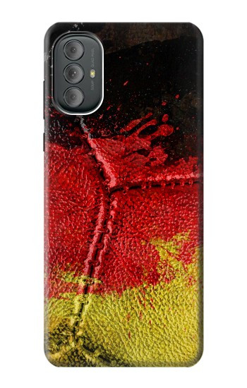 S3303 ドイツの旗ビンテージフットボールのグラフィック Germany Flag Vintage Football Graphic Motorola Moto G Power 2022, G Play 2023 バックケース、フリップケース・カバー