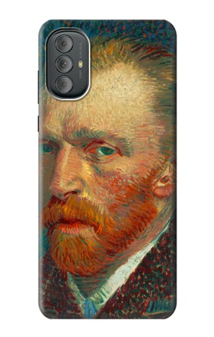 S3335 ヴィンセント・ヴァン・ゴッホ ポートレート Vincent Van Gogh Self Portrait Motorola Moto G Power 2022, G Play 2023 バックケース、フリップケース・カバー