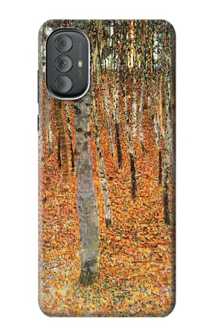 S3380 グスタフ・クリムト バーチフォレスト Gustav Klimt Birch Forest Motorola Moto G Power 2022, G Play 2023 バックケース、フリップケース・カバー