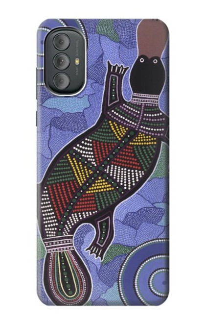 S3387 カモノハシオーストラリアのアボリジニアート Platypus Australian Aboriginal Art Motorola Moto G Power 2022, G Play 2023 バックケース、フリップケース・カバー