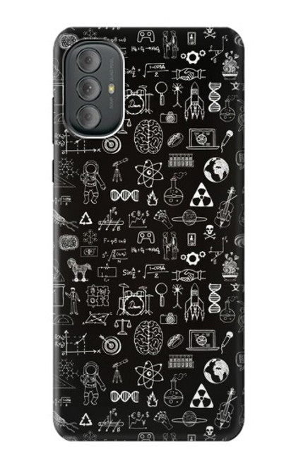 S3426 科学黒板 Blackboard Science Motorola Moto G Power 2022, G Play 2023 バックケース、フリップケース・カバー