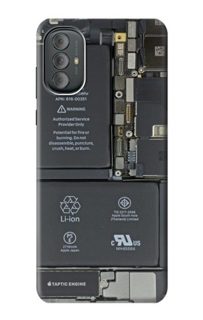 S3467 携帯電話の中のグラフィック Inside Mobile Phone Graphic Motorola Moto G Power 2022, G Play 2023 バックケース、フリップケース・カバー