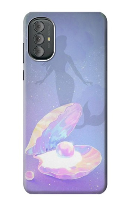 S3823 美し真珠マーメイド Beauty Pearl Mermaid Motorola Moto G Power 2022, G Play 2023 バックケース、フリップケース・カバー