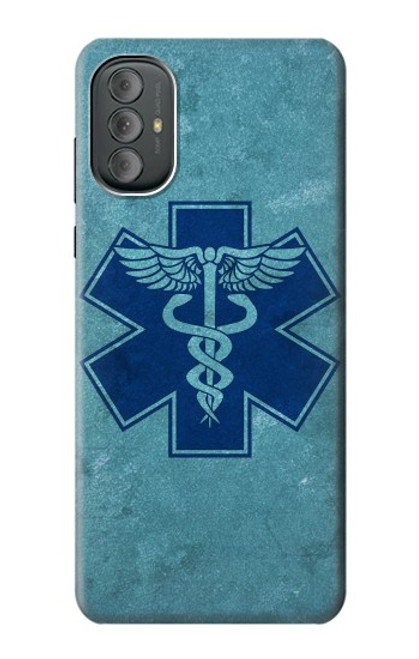 S3824 カドゥケウス医療シンボル Caduceus Medical Symbol Motorola Moto G Power 2022, G Play 2023 バックケース、フリップケース・カバー