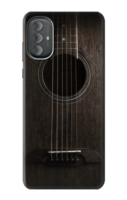 S3834 ブラックギター Old Woods Black Guitar Motorola Moto G Power 2022, G Play 2023 バックケース、フリップケース・カバー