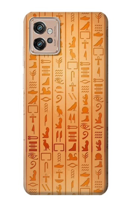 S3440 エジプトの象形文字 Egyptian Hieroglyphs Motorola Moto G32 バックケース、フリップケース・カバー