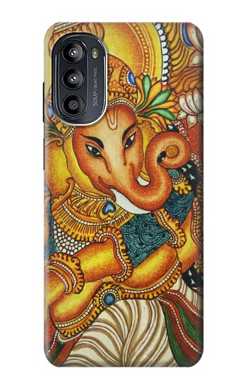 S0440 ヒンズー教神ガネーシャ Hindu God Ganesha Motorola Moto G52, G82 5G バックケース、フリップケース・カバー