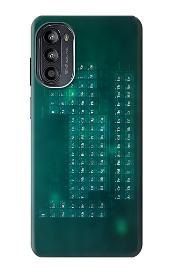 S0846 化学周期表 Chemistry Periodic Table Motorola Moto G52, G82 5G バックケース、フリップケース・カバー