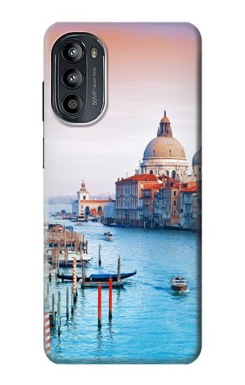 S0982 ヴェネツィア イタリア Beauty of Venice Italy Motorola Moto G52, G82 5G バックケース、フリップケース・カバー