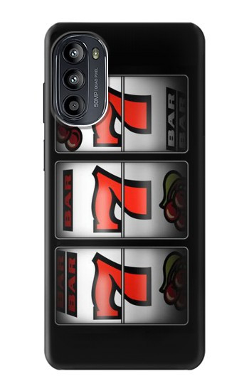 S2406 スロットマシンラッキー777 777 Slot Machine Lucky 777 Motorola Moto G52, G82 5G バックケース、フリップケース・カバー