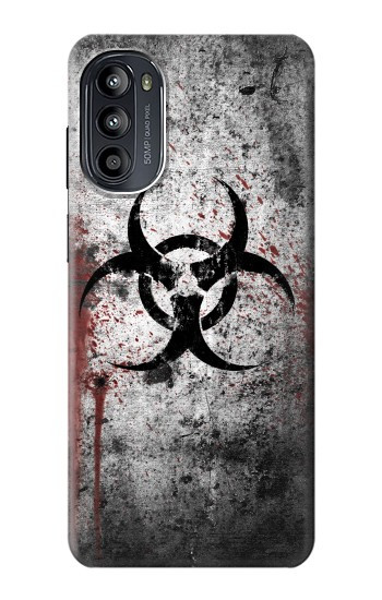 S2440 バイオハザード Biohazards Biological Hazard Motorola Moto G52, G82 5G バックケース、フリップケース・カバー
