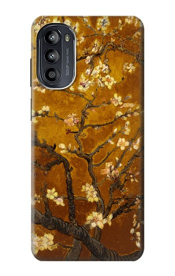 S2663 黄開花アーモンドの木 フィンセント・ファン・ゴッホ Yellow Blossoming Almond Tree Van Gogh Motorola Moto G52, G82 5G バックケース、フリップケース・カバー