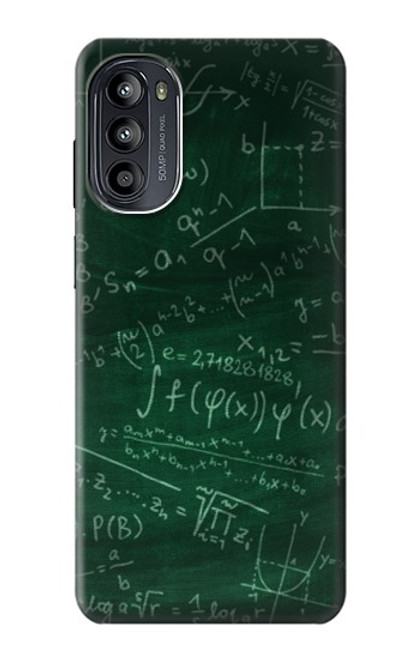 S3190 数式フォーミュラグリーンボード Math Formula Greenboard Motorola Moto G52, G82 5G バックケース、フリップケース・カバー