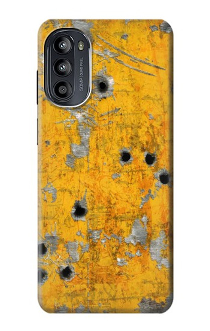 S3528 弾 黄色の金属 Bullet Rusting Yellow Metal Motorola Moto G52, G82 5G バックケース、フリップケース・カバー