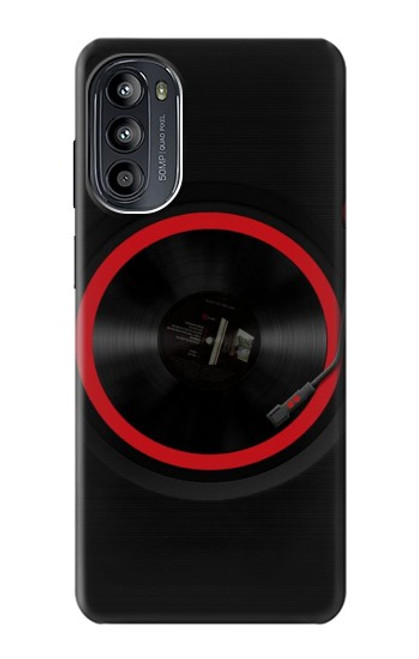 S3531 スピニングレコードプレーヤー Spinning Record Player Motorola Moto G52, G82 5G バックケース、フリップケース・カバー