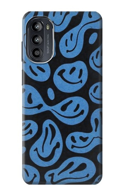 S3679 かわいいゴーストパターン Cute Ghost Pattern Motorola Moto G52, G82 5G バックケース、フリップケース・カバー