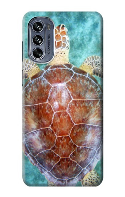S1424 ウミガメ Sea Turtle Motorola Moto G62 5G バックケース、フリップケース・カバー