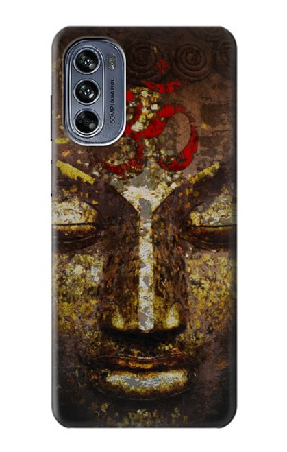 S3874 ブッダフェイスオームシンボル Buddha Face Ohm Symbol Motorola Moto G62 5G バックケース、フリップケース・カバー