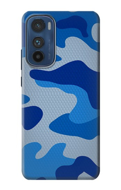 S2958 陸軍青迷彩 Army Blue Camo Camouflage Motorola Edge 30 バックケース、フリップケース・カバー