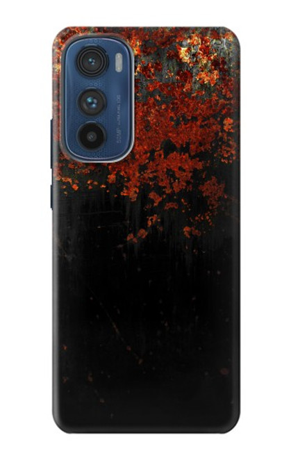 S3071 錆びたテクスチャグラフィック Rusted Metal Texture Graphic Motorola Edge 30 バックケース、フリップケース・カバー