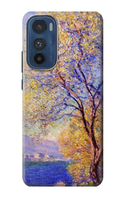 S3339 サリス・ガーデンから見たアンティーブ  クロード・モネ Claude Monet Antibes Seen from the Salis Gardens Motorola Edge 30 バックケース、フリップケース・カバー