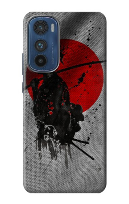 S3517 日本国旗Sa Japan Flag Samurai Motorola Edge 30 バックケース、フリップケース・カバー