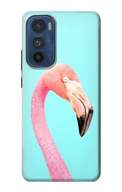 S3708 ピンクのフラミンゴ Pink Flamingo Motorola Edge 30 バックケース、フリップケース・カバー