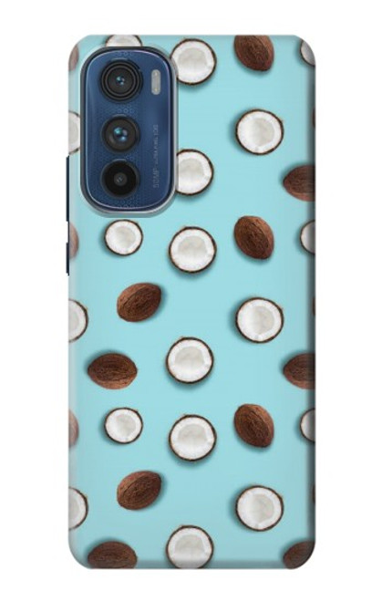 S3860 ココナッツドット柄 Coconut Dot Pattern Motorola Edge 30 バックケース、フリップケース・カバー