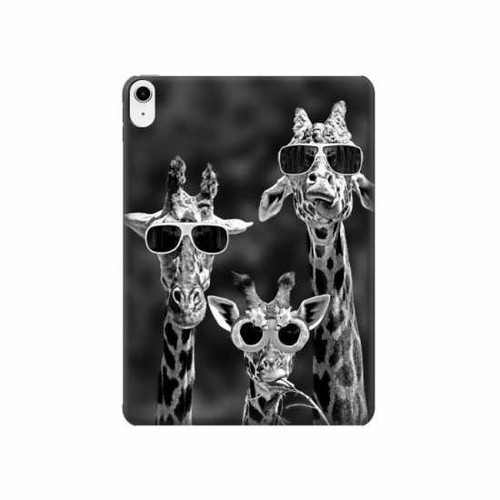 S2327 サングラスとキリン Giraffes With Sunglasses iPad 10.9 (2022) タブレットケース