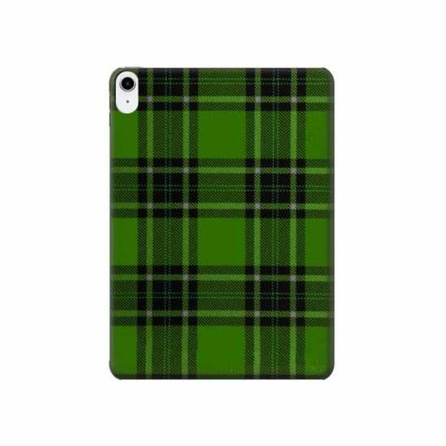 S2373 タータングリーンパターン Tartan Green Pattern iPad 10.9 (2022) タブレットケース