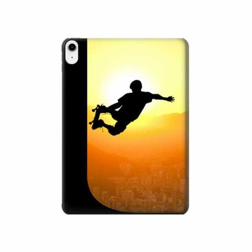 S2676 エクストリームスケートボードサンセット Extreme Skateboard Sunset iPad 10.9 (2022) タブレットケース