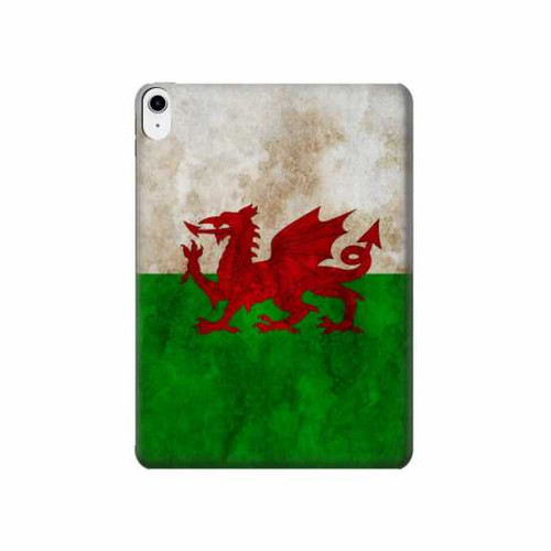 S2976 ウェールズサッカー Wales Football Soccer Red Dragon Flag iPad 10.9 (2022) タブレットケース