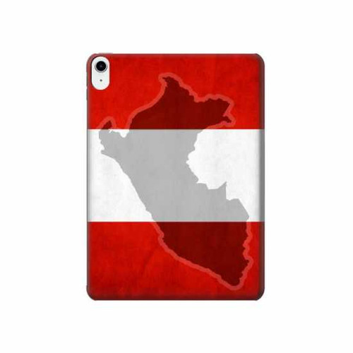 S3018 ペルー旗 Peru Flag iPad 10.9 (2022) タブレットケース