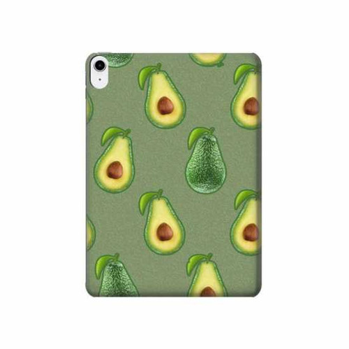 S3285 アボカドパターン Avocado Fruit Pattern iPad 10.9 (2022) タブレットケース