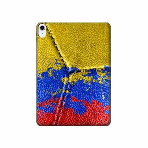 S3306 コロンビアの旗ビンテージフットボールのグラフィック Colombia Flag Vintage Football Graphic iPad 10.9 (2022) タブレットケース