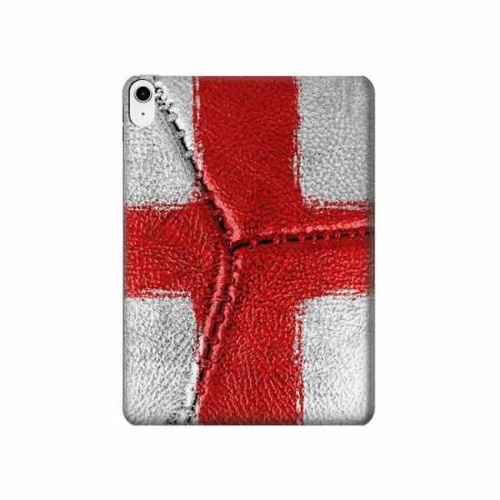 S3316 イングランドの旗ビンテージフットボールのグラフィック England Flag Vintage Football Graphic iPad 10.9 (2022) タブレットケース
