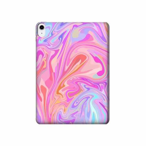 S3444 デジタルアートカラフルな液体 Digital Art Colorful Liquid iPad 10.9 (2022) タブレットケース