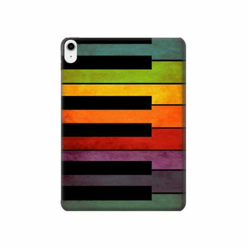 S3451 カラフルなピアノ Colorful Piano iPad 10.9 (2022) タブレットケース