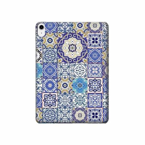 S3537 モロッコのモザイクパターン Moroccan Mosaic Pattern iPad 10.9 (2022) タブレットケース